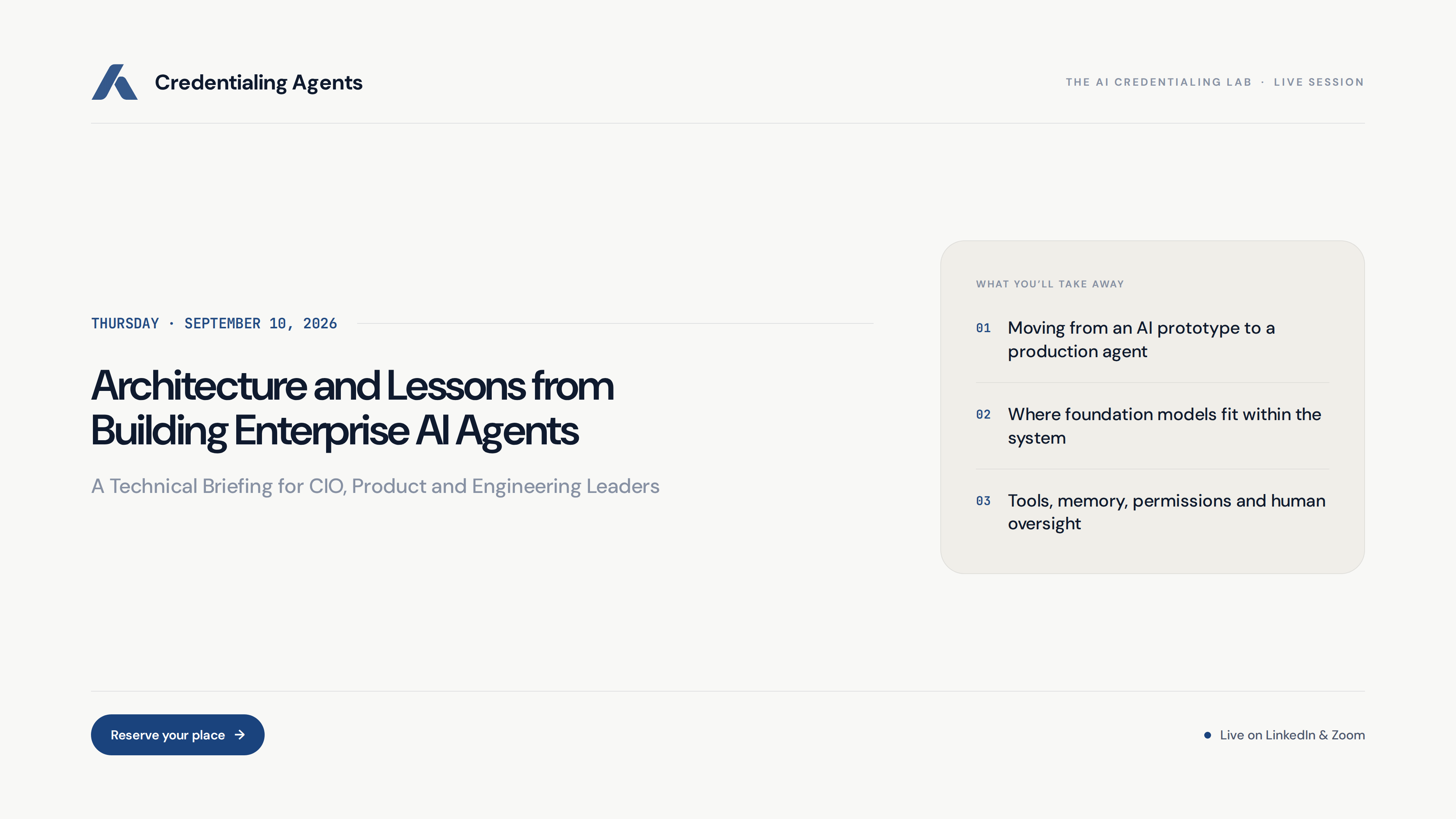 Architecture and Lessons from Building Enterprise AI Agents